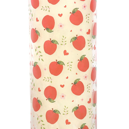 Apple Print Apple Pie Tube Candle