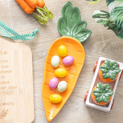 Carrot Shaped Serving Dish