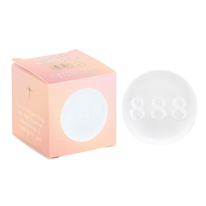 888 Angel Number Crystal Ball