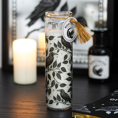 Mystic Raven Deadly Nightshade Tube Candle