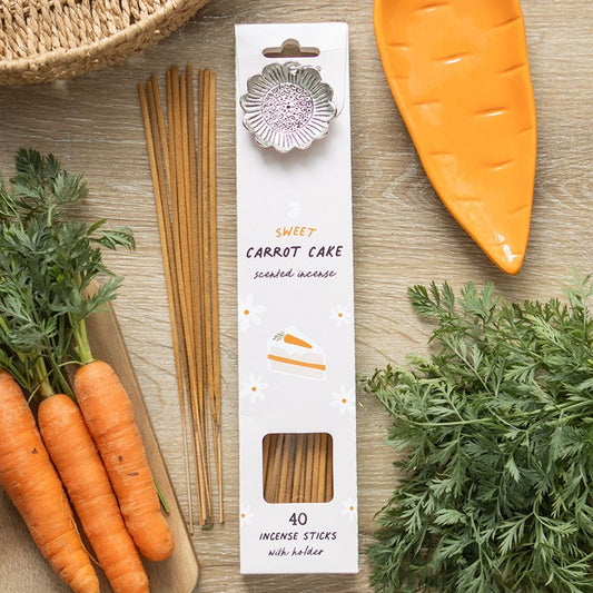 Set of 18 Carrot Cake Incense Stick Gift Sets in Display