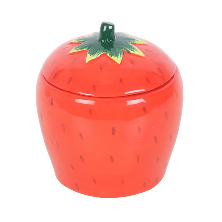 Strawberry Shaped Candle Jar