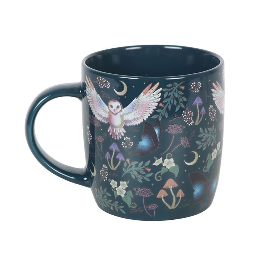 Owl Print Ceramic Mug