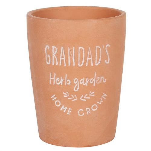 Grandad's Garden Terracotta Plant Pot