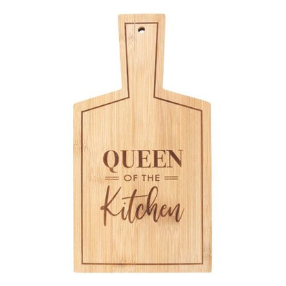 Queen of the Kitchen Bamboo Serving Board