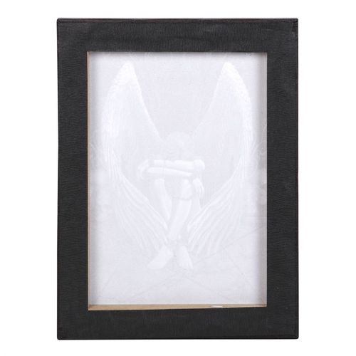 19x25cm Enslaved Angel Canvas Plaque by Spiral Direct