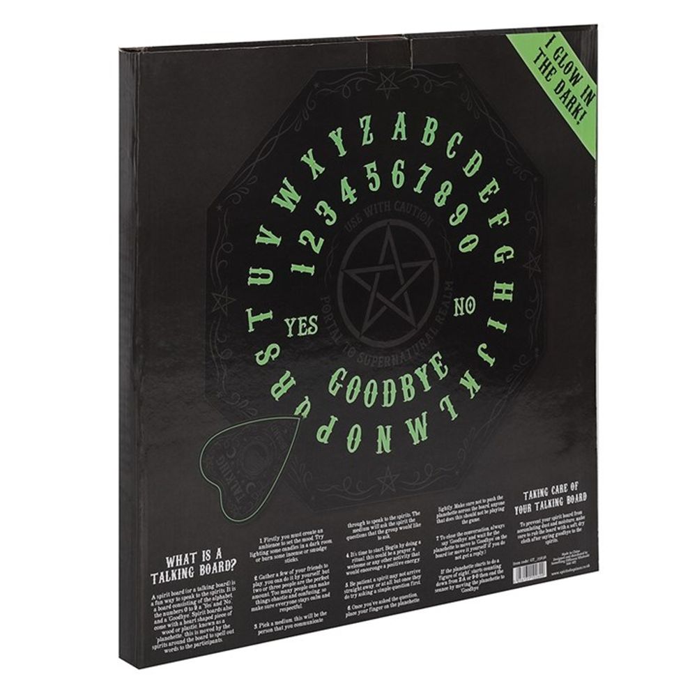 Glow in the Dark Octagon Spirit Board  Psychic board Ouija board Psychic board