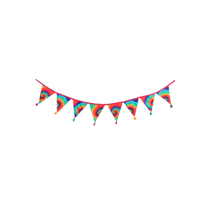 Groovy Baby Tie Dye Bunting