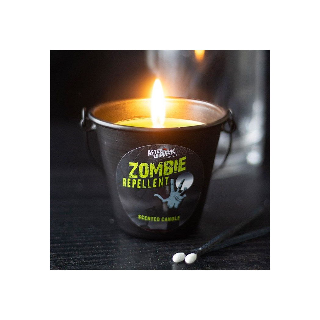 Zombie Repellent Candle Bucket