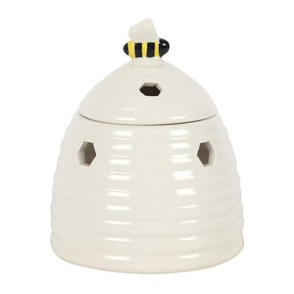 White Beehive Oil Burner