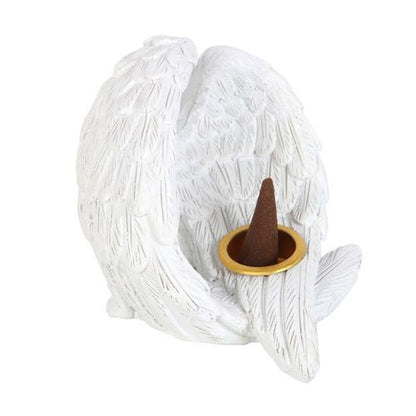 Angel Wing Resin Incense Cone Burner