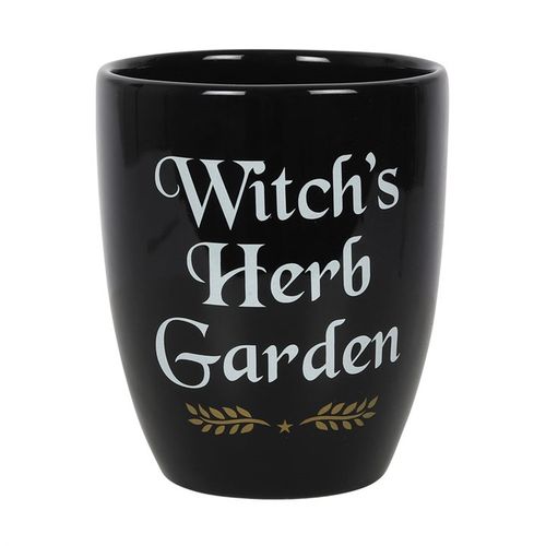 Witch's Herb Garden Plant Pot