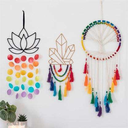 Dreamcatchers Wire Lotus Hanging Decoration