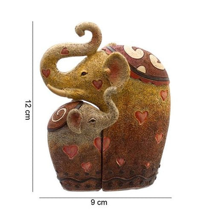 Elephants Resin Ornament