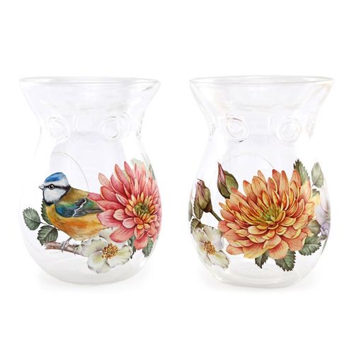 15cm Botanical Glass Oil Burner