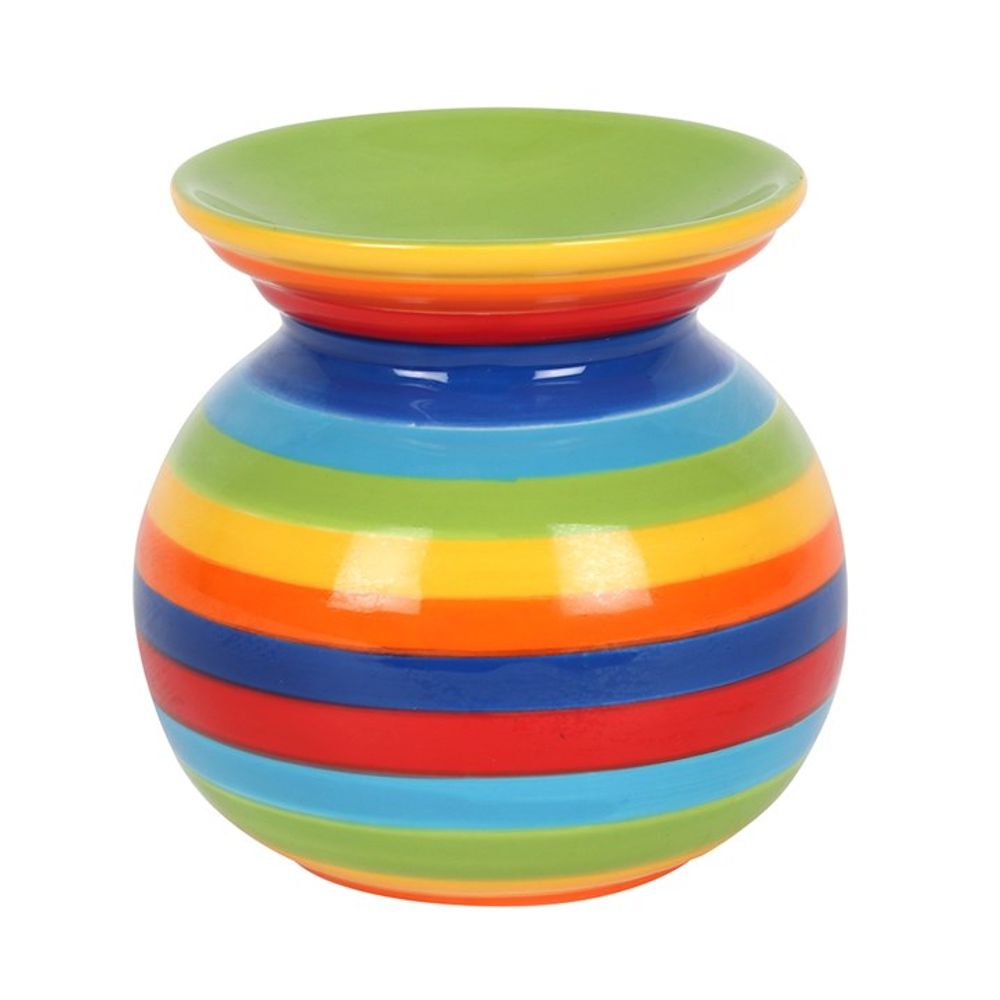 Rainbow Stripe Oil Burner