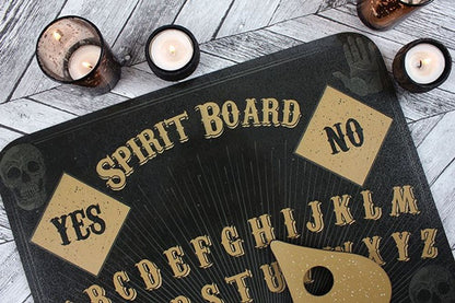 Skull Print Spirit Board Psychic board Ouija board Psychic board