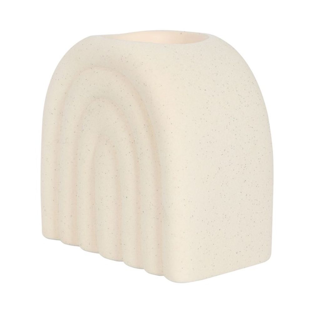 Cream Speckle Arch Oil Burner